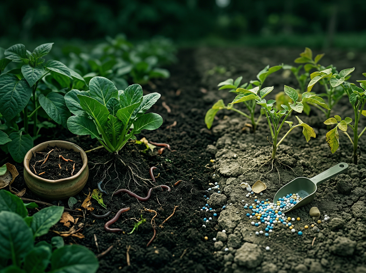 Bio Fertilizers vs Chemical Fertilizers
