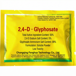 2,4-D Sodium Salt 5% and Glyphosate Ammonium Salt 88% herbicide in 100g soluble powder form for broad-spectrum weed control.
