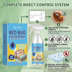 Easy-to-use aerosol spray for effective bedbug control in dormitory rooms, ensuring a pest-free environment.