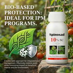 Ideal for IPM programs, Spinosad 10% SC is a natural, eco-friendly solution for sustainable farming.