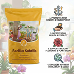 Enhances soil fertility and microbial balance, supporting sustainable plant growth and improved soil health