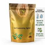 Improves water retention and reduces soil compaction, ensuring better growth conditions for crops in challenging soil environments