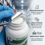 Provides broad-spectrum control for a variety of pests, including caterpillars and leaf miners, ensuring healthier crops.