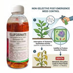 Non-selective post-emergence herbicide for managing weeds effectively in a wide range of agricultural crops.