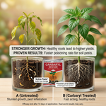 Ideal for use in agricultural fields, lawns, and gardens to prevent root damage and control pests in soil.