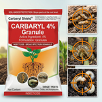Perfect for vegetable gardens, Carbaryl Granules help protect root crops from pests, ensuring better yield and healthier plants.