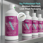 Advanced chelated nutrient blend providing calcium, magnesium, and boron for improved plant growth and productivity.
