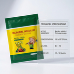 Bio-based microbial fungicide that effectively controls fungal diseases like Anthracnose, Root Rot, and Gray Mold in chili plants and other crops.