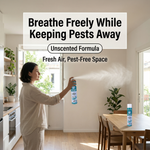 Close-up of the aerosol can for household insecticide spray, effective for mosquito, fly, and cockroach control.