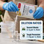 Provides systemic control, targeting both foliage and root systems for complete weed removal.