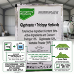 Absorbed through leaves and transported to roots, ensuring full plant elimination and preventing regrowth.