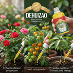 Concentrated formula delivering essential nutrients to plants for stronger roots and beautiful flowers.