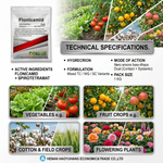 Highly effective against a wide range of sucking pests including aphids, whiteflies, thrips, and scale insects
