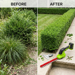battery powered grass shear for flexible garden use without wires