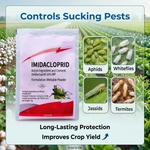 Systemic insecticide designed to protect crops from sucking pests and improve plant health.