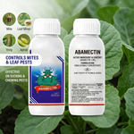 Abamectin insecticide ensuring efficient pest control through systemic and contact action in agricultural crops.