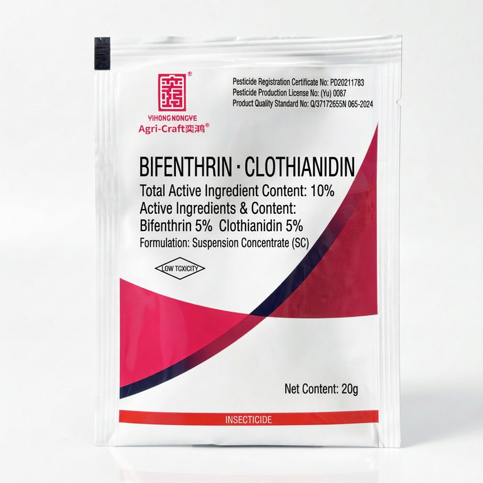 Systemic insecticide spray controlling aphids on wheat leaves