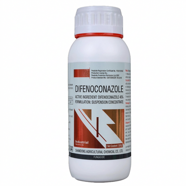 Difenoconazole 40% SC systemic fungicide for effective crop disease management in fruits, vegetables, and field crops