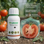 Spinosad 120g/L SC works through both contact and ingestion, offering quick knockdown and residual protection against pests.