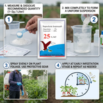 Buprofezin Isoprocarb 25% WP combines insect growth regulation and contact action to control pests in rice and other crops
