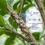 Imidacloprid + Buprofezin offers dual action: systemic insecticide and growth regulator, providing rapid pest control and long-lasting protection.