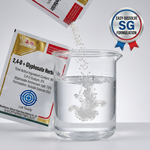 Granular formulation dissolves easily in water for quick mixing and uniform spray coverage.