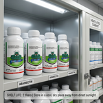 EC formulation mixes easily with water, allowing smooth preparation and effective spray application.