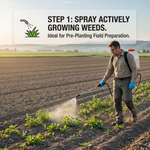Available in both liquid and granular forms, ensuring flexible application for various weed control needs.