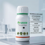 Spinosad 120g/L SC is a bio-based insecticide that is safe for the environment, making it suitable for sustainable farming practices.