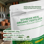 Eco-friendly, non-toxic fertilizer made from fermented soybeans, safe for organic farming and perfect for a wide range of crops including vegetables, fruits, and flowers.