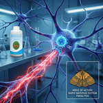 Spinosad's action through contact and ingestion targets active feeding pests, providing efficient pest control for farmers.