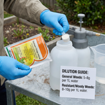 Absorbed through leaves, glyphosate moves through the plant to the roots, ensuring complete elimination of tough, deep-rooted weeds.