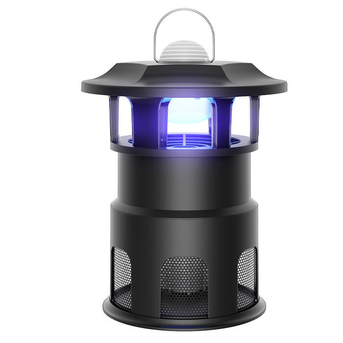 electric mosquito killer lamp placed in living room for indoor mosquito control