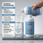 Chelated zinc supports chlorophyll formation, promoting greener leaves and improved photosynthesis.