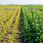 Soluble liquid growth booster improving plant vigor, growth, and overall crop performance.