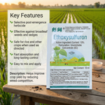 Powerful post-emergence herbicide providing selective broadleaf weed control for better crop health.
