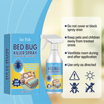 Fast-acting insecticide spray designed to eliminate bedbugs, mites, and other pests from household furniture.