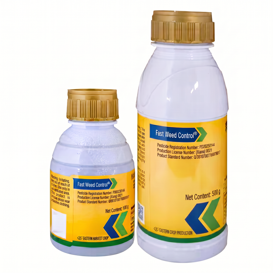 Glufosinate Ammonium 16% delivers rapid burn-down of weeds by acting directly on green plant tissue.