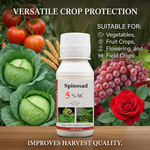 Spinosad 5% SC offers fast-acting control and is ideal for use in integrated pest management (IPM) programs for sustainable farming