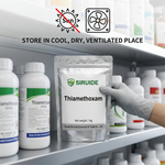 Thiamethoxam's water-dispersible granules are easy to mix, providing rapid pest knockdown and enhanced crop protection.