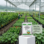 Liquid seaweed fertilizer ensures rapid absorption through leaves for immediate plant growth benefits