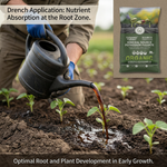 Potassium fertilizer combined with Fulvic Acid, boosting nutrient uptake and supporting robust root development and growth.