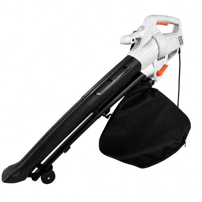 leaf blower vacuum used for cleaning garden patio driveway and gutters
