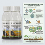 Glufosinate 20% aqueous solution for controlling a wide range of weeds without damaging crops or landscapes.