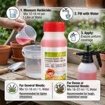 Non-selective systemic herbicide for effective control of grasses, broadleaf weeds, and perennial weeds in agricultural and non-crop areas.