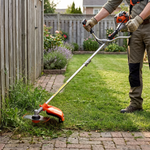 hedge trimmer attachment for shaping and trimming garden hedges