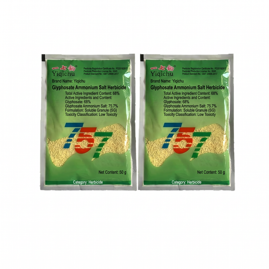 Glyphosate Ammonium Salt 68% delivers strong weed control for grasses, broadleaf, and perennial weeds.
