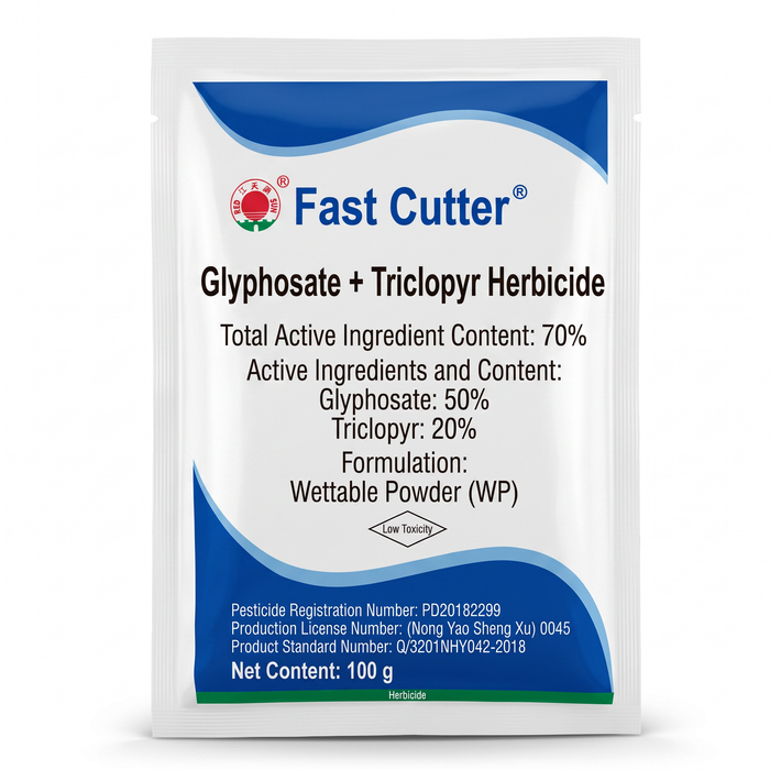 Glyphosate Triclopyr 70% offers powerful control of grasses, broadleaf, and woody weeds in non-agricultural areas.