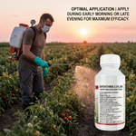 One bottle treats up to 750 liters of water, ensuring wide coverage and cost-effective pest management.