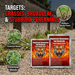 Designed for use in wastelands, fence lines, and industrial zones for effective weed management.